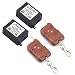 Produktbild owfeel 433 MHz DC 12 V Zwei Sender 2 x 1 CH Smart Kabellose Fernbedienung Switch Peach Holz Farbe Typ Transmitter