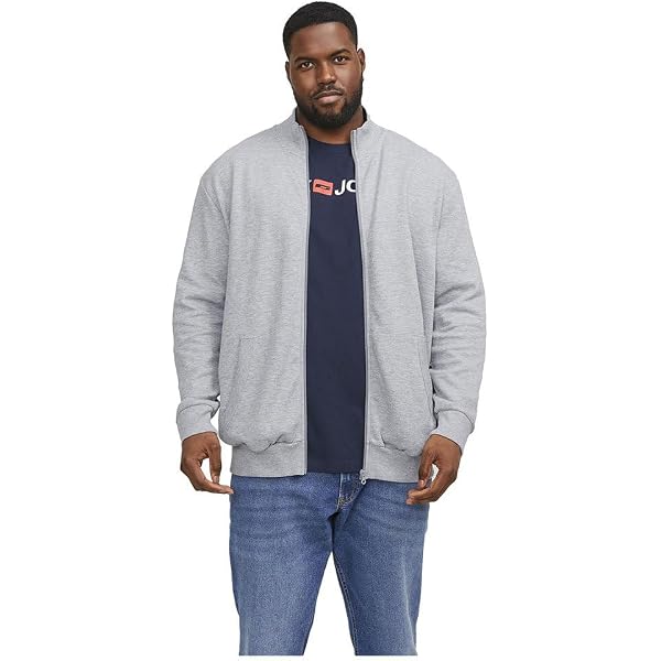 Cardigan Zippé Jack & Jones JJOTTO AW25 – Coupe Baseball – Pour Homme – Look Décontracté - 12