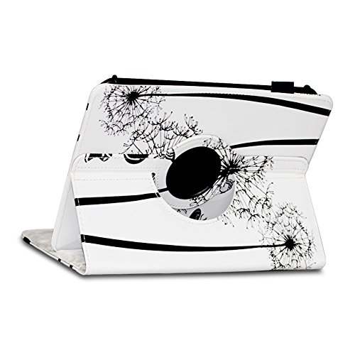 Vodafone Tab Prime 6 / 7 robuste Tablet-Schutz-Hülle aus hochwertigem Kunstleder Tasche mit Standfunktion 360° drehbar Universal-Cover-Case kombiniert Schutz und Design von UC-Express®, Farben:Motiv 7 - 3