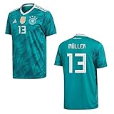 DFB DEUTSCHLAND Trikot Away Kinder WM 2018 - MÜLLER 13, Größe:140