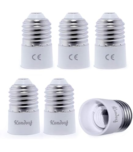 Sujurio E14 Naar E27 Verleng Basis LED CFL-Lamp Lampadapterconverter Schroeffitting
