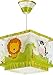 Produktbild Dalber 63112 Little Zoo Hängelampe, Plastik, gelb, 24 x 24 x 21 cm