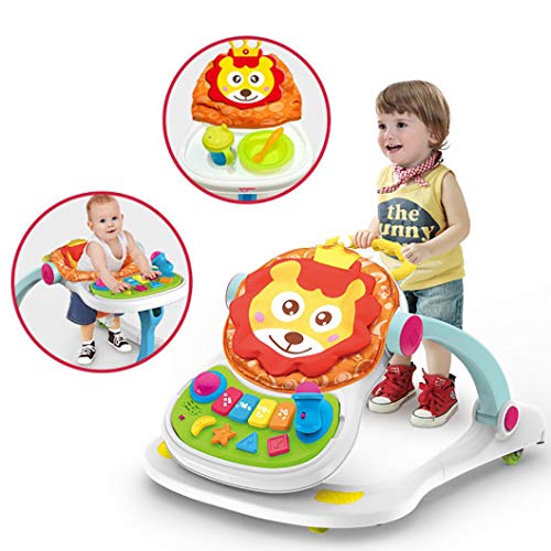 TYUE Baby Walker,Baby First Steps Walker,4 in 1 music child baby walker walking toy toddler baby stroller baby hand push toddler toy,Boy and girl,3-36 months