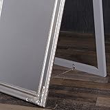 Standspiegel BAROCK Silber ANTIK SPIEGEL MIT STÄNDER HOLZRAHMEN Domingo 160x40cm - 5