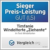 Timfanie® Windeltorte | Ziehente (2-stöckig / baby-blau) - 9