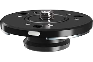 IFOOTAGE Quick Release Plate Seastars Q1S,Top Plate,Aluminum Alloy, Stainless Steel, for Camera Tripod Monopod Crane Slider