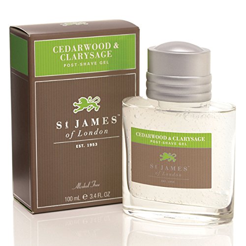St James of London Cedarwood & Clarysage Post Shave Gel