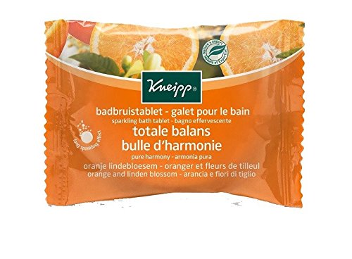 Kneipp Galet pour Bain Oranger Fleurs de Tilleul 80 g - Lot de 6