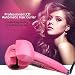 LuckyFine US plug LCD Pro Salon Automatic Hair Curling Curler Ceramic Roller Wave Machine Styler Pink RS.6949.00