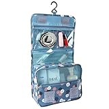 tocador portatil profesional de maquillaje segunda mano Bolsa de Cosmética Portátil - Esta práctica bolsa de cosméticos es plegable y liviana, se puede guardar fácilmente en su maleta, bolso luagge o mochila, etc. La bolsa de baño hará que su viaje sea más fácil y cómodo.
