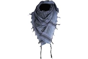 Mil-Tec Shemagh - Pañuelo para hombre, azul/negro, Talla única