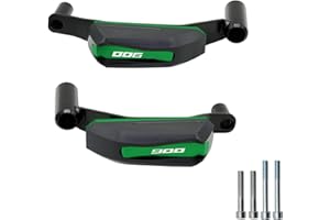 YUANQIAN Slider telaio moto Compatible con Z900 2016 2017 2018 2019 2020 2021 2022 2023(Verde)