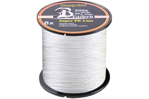 LSHEL 300m/500m/1000m Fil de Pêche Tressée 8 Brins Ligne de Pêche Lure Ligne Fil Multifonctionnel