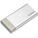 ORICO SSD Gehäuse Tragbar mSATA Adapter (Kein Kabel erforderlich), 5 Gbit/s USB 3.0 Externes Gehäuse für mSATA SSD Max bis 2 