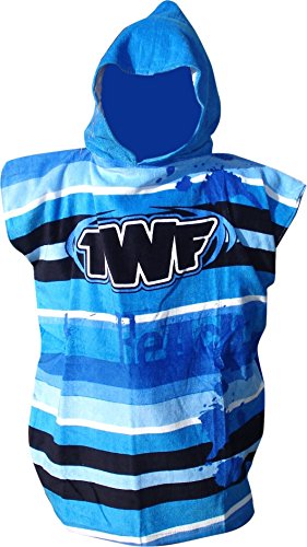 TWF Kids Changing Robe / Poncho - Blue
