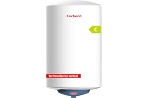 CORBERO Corberó - Termo Eléctrico CTMBA100 | 100L | Instalación Vertical | Resistencia Blindada | Termostato Regulable | Protección Anticorrosión