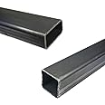 Mild Steel Box Section Square/Rectangular Hollow Section Pipes | 25mm 40mm 50mm x 2.5mm Wall Thickness (25 x 25mm, 30cm)