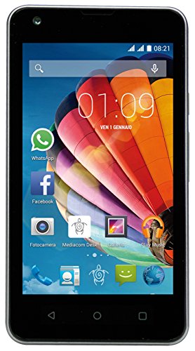 Mediacom M-PPBG415 PhonePad, Dual SIM, 4 GB, Argento