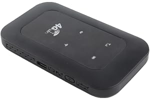 Goshyda WiFi Hotspot, Portable WiFi Mobile Router med SIM -kortplats, 3200mAh Battery, 10 Anslutna Enheter, för Rese