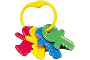 Happy People 40120 - klucz do gryzienia, 4 sztuki w pasie, około 6 cm