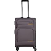 Fossil Unisex Kumaş B&uuml;y&uuml;k Boy Ultra Hafif Şifreli K&ouml;r&uuml;kl&uuml; Kendi Etrafında D&ouml;nebilen Valiz 013-01
