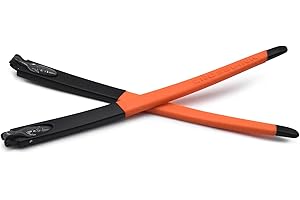 HKUCO Colori delle gambe del telaio nero di ricambio in gomma per Oakley Crosslink Pitch Glasses frame