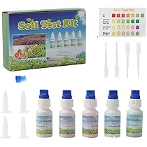 Kit Test PH Terreno - Analizzatore Azoto, Fosforo E Potassio Per Giardinaggio E Agricoltura, Con Soluzioni Liquide - Foto 8