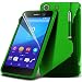 Produktbild Gadget Giant® Sony Xperia M5 Hohe Qualität S-Line Hydro Silikon Haut Abdeckung S line flexibel Hülle Case schutzhülle mit Displayschutz-Folie & Eingabestift - Green Farbe