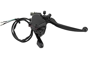 GOOFIT Acceleratore acceleratore da 22 mm con doppia leva del freno, ricambio per Taotao Mini Moto Quad Pit Dirtbike ATV Quad Go Kart 4 Wheeler da 50 cc, 70 cc, 90 cc, 110 cc, 125 cc