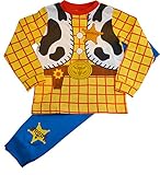 Boy's Toy Story WOODY Cowboy Costume Novelty Pyjamas 1.5-2,2-3,3-4,4-5 Years