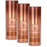 Golden Rose Smart Glow Liquid Highlighter No: 204 - Işıltılı Likit Aydınlatıcı (3 paketi)