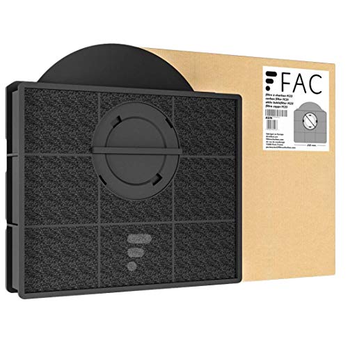 Fac FC23 for Wpro CHF303 Kitchen Carbon charcoal hood Filter Elica F00189/S Whirlpool hoob20s fat303 Electrolux 9029793602