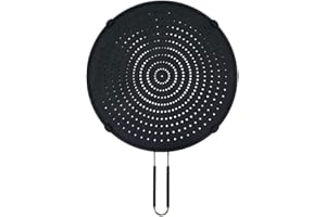 YYCFB 32cm Silicone Splatter Screen Guard Nonstick Oil Grease Pan Lid for Frying Pan Skillet Cooking Silicone