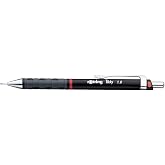 Rotring 12 standart basmalı kurşun u&ccedil; Tikky ince versatil kalem, 1,0 mm, siyah