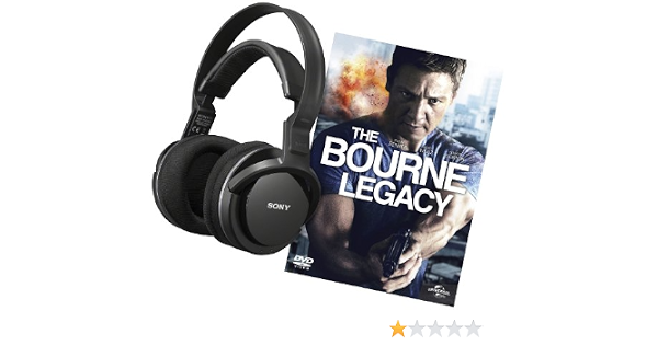 Sony MDR-RF855RK Cuffie Wireless e DVD The Bourne Legacy, Nero : Amazon.it:  Elettronica