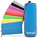 Produktbild Proworks Mikrofaser Handtücher, Ultra leicht & Schnelltrocknend, Sauna Handtücher für Reise, Strand & Sport, Microfibre Gym Towel, Fitness Handtuch und Sporthandtuch inkl Tasche - L - Blau