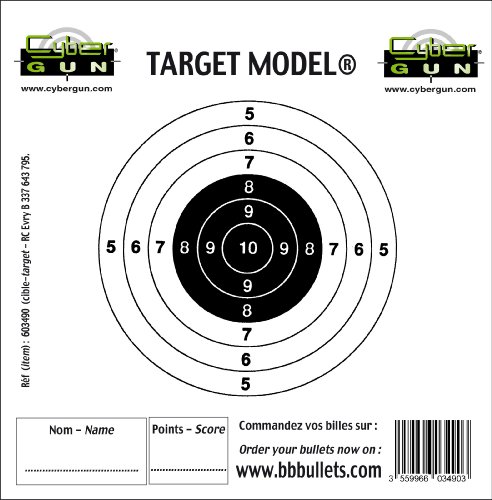 Swiss Arms Cible Papier de Remplacement pour Cible Filet