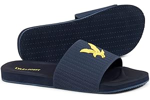 Lyle & Scott Mens Easy Sliders True Black