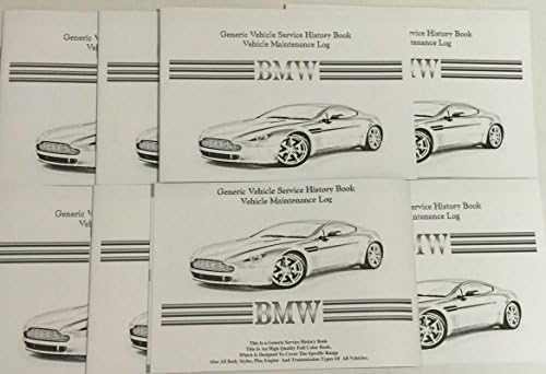 Generic Service History Book Suitable For All BMW Cars..