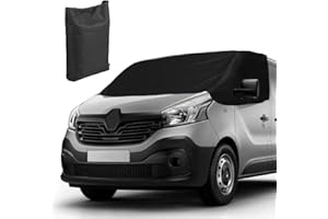 SOEKODU Auto Windschutzscheiben Abdeckung Ersatz für Renault Trafic 2014-2024, 600D Luxus Frontscheiben Sonnenschutz Ersatz für Flat Talento 2016-2020, 100% Verdunkelnd Frontscheibe Wrap Cover
