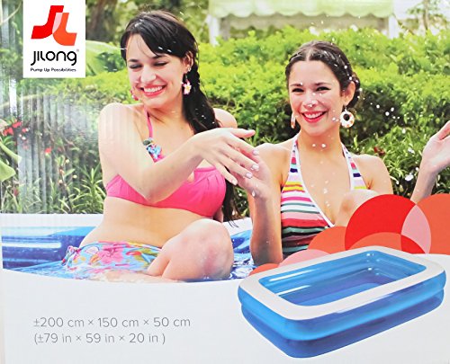Jilong Piscine Rectangulaire Family Pool 2 M X 15 M X 50 Cm Grande