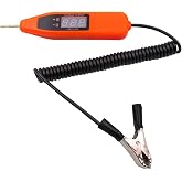 HUIOP elektrik&ccedil;i ara&ccedil;ları, 5-32V Voltaj Test Cihazı LCD Dijital Ekran Elektrik Devresi Test Cihazı Voltaj G&uuml;&ccedil; Test Kalem Prob