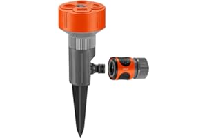 Gardena 2068 Twist 4-Patten Spike Sprinkler