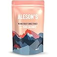 ALESON'S Monk Fruit Sweetener | Zero-Calorie Natural Sugar Substitute | 250gm | Keto & Diabetic Friendly | Non-GMO & Gluten-Free | Ideal for Baking, Cooking & Beverages