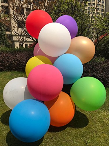 36 Zoll Riese Ballons groß Runden Latex Ballon für Festival/ Geburtstag/ Hochzeit Party Dekorationen - 8
