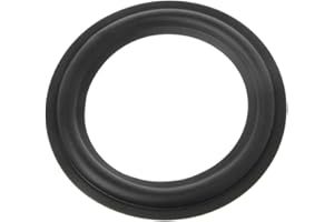 WOWOWO Kit di Parti per la Riparazione del Bordo Surround in Gomma per Altoparlante Standard Universale da 6,5 ​​Pollici