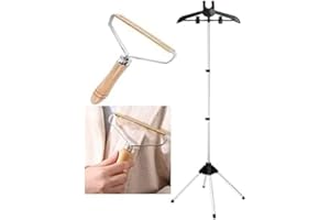 TONINT Steamer Stand,Garment Steamer Stand,Folding Telescopic Clothes Steamer Holder Stand,Hanger For Steaming Clothes,Steamer Hanger Stand,Garment Steamer Clothes Rack,Ironing Stand For Clothes