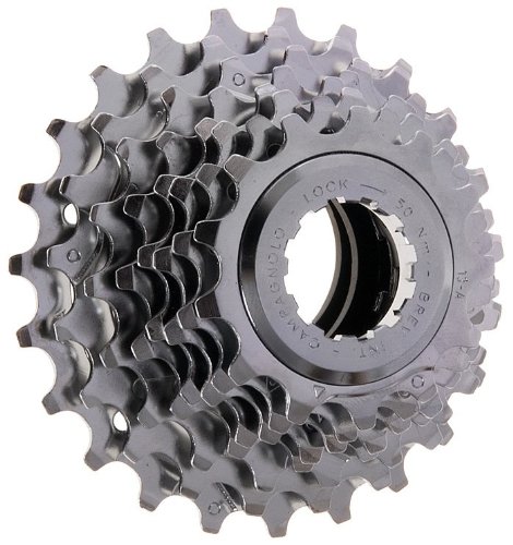 Campagnolo Record Unisex 8 Speed Cassette - Silver, Size 13 26