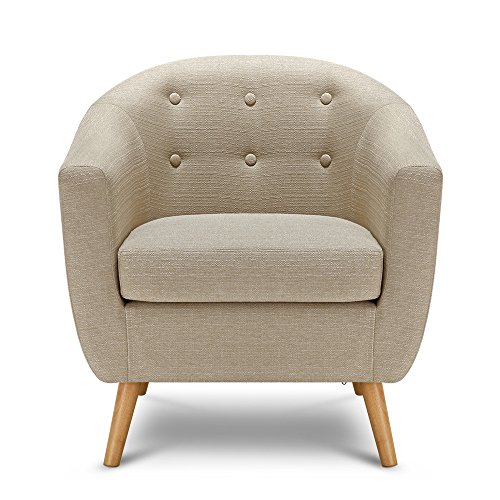 IKAYAA Armchair Sofa Accent Chair Lounge Furniture for Living Rooms