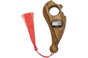 Hitopin 1 Piezas Contador de Cuentas de Buda, Contador de Dedos Digital, Contador Digital de Cuentas de Oración, para Oración Islámica Musulmán, Meditación, Relajación, Dedos Activos